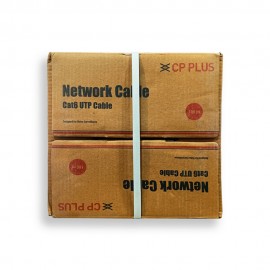 CP PLUS CAT6 UTP LAN CABLE (COPPER) 100 MTR CP-EUT-6TGL23-100